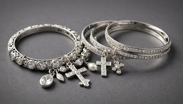 Accessoires de joaillerie en argent pour un baptême inoubliable